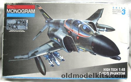 Monogram 1/48 F-4C/D Phantom II High Tech, 5831 plastic model kit